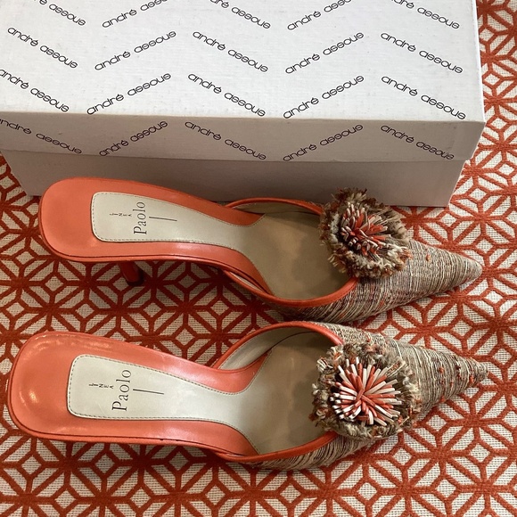 Linea Paolo Mule with Bow Accent size 8M - Picture 6 of 6